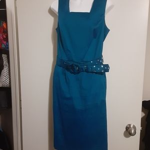 Turquoise Cocktail Dress